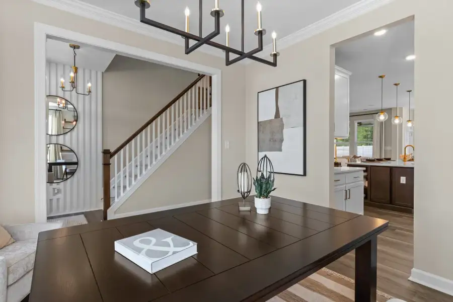 Representative furnished interior of a home built from the The Waverunner by Chesapeake Homes in Coastal Club of the Carolinas, Calabash (Image 47).