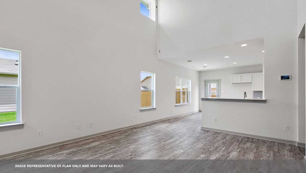 Spacious, unfurnished interior of a new home in Frontier, Mustang Ridge (Image 13).
