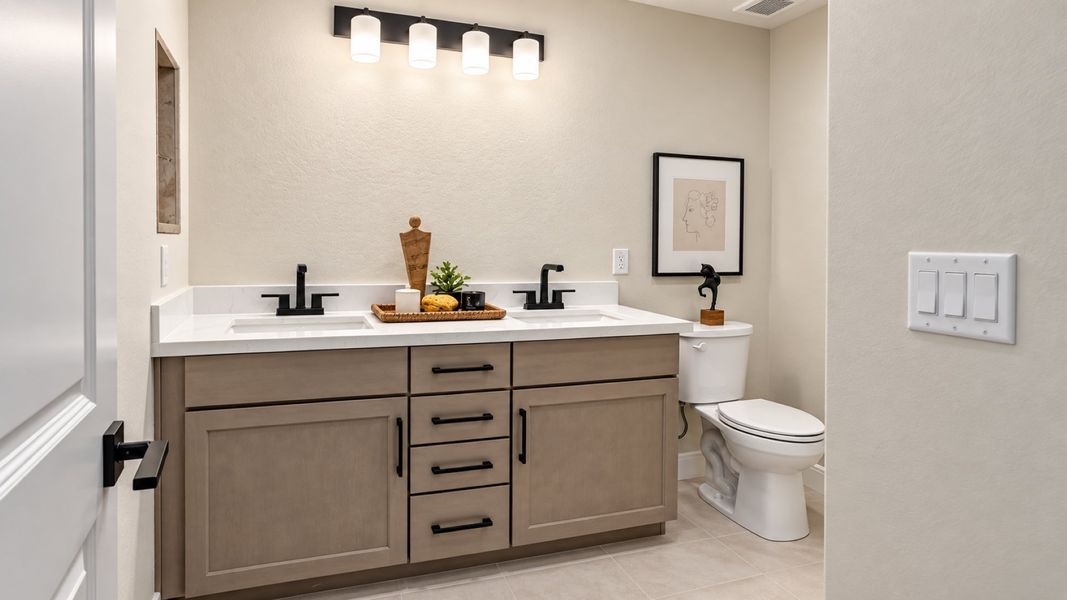 Representative furnished interior of a home built from the Mead by DRB Homes in Wildera, San Tan Valley (Image 7).
