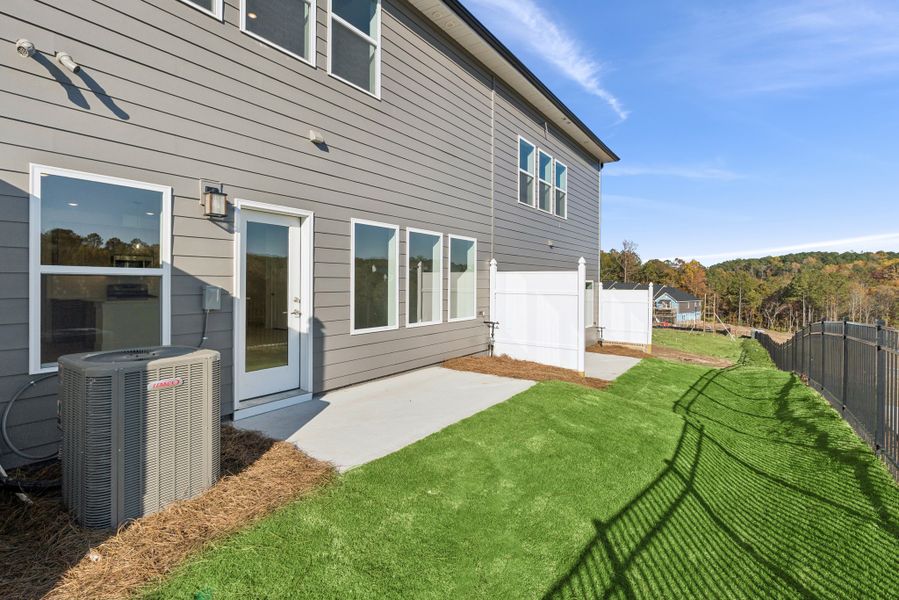 Exterior details and patio area of a home in Grandview Terrace, Canton (Image 3).