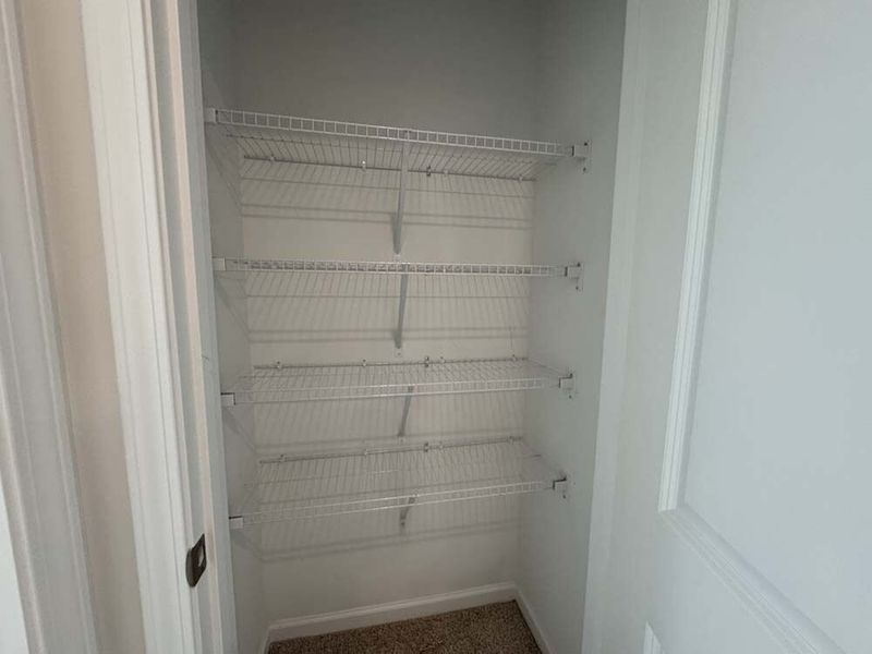 Linen Closet Construction Progress