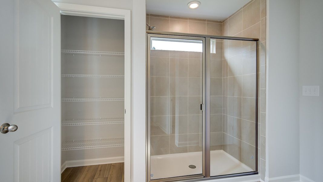 Representative furnished interior of a home built from the Kelsey by DRB Homes in Abbotts Crossing, Conyers (Image 21).