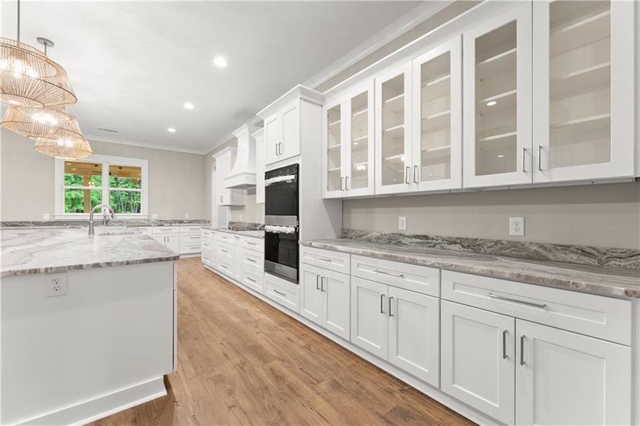 Furnished interior view inside a new home in , Cleveland (Image 11).