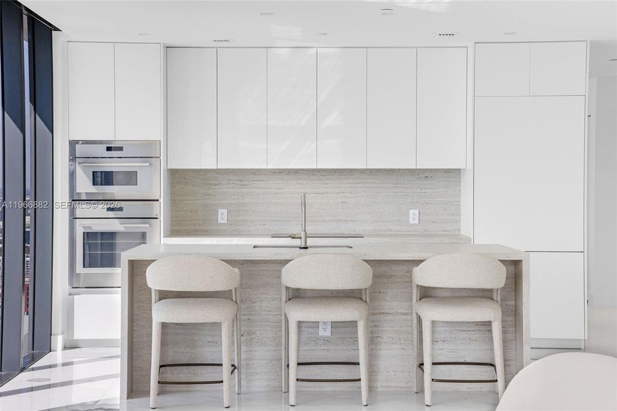 Furnished interior view inside a new home in , Miami (Image 7). Furnished interior view inside a new home in , Miami (Image 7).