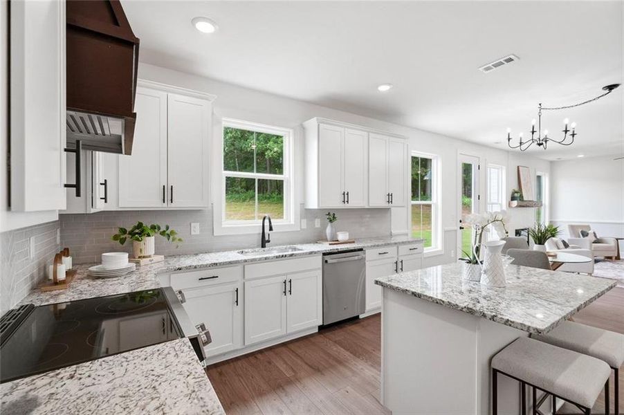 Furnished interior view inside a new home in , Mansfield (Image 14).