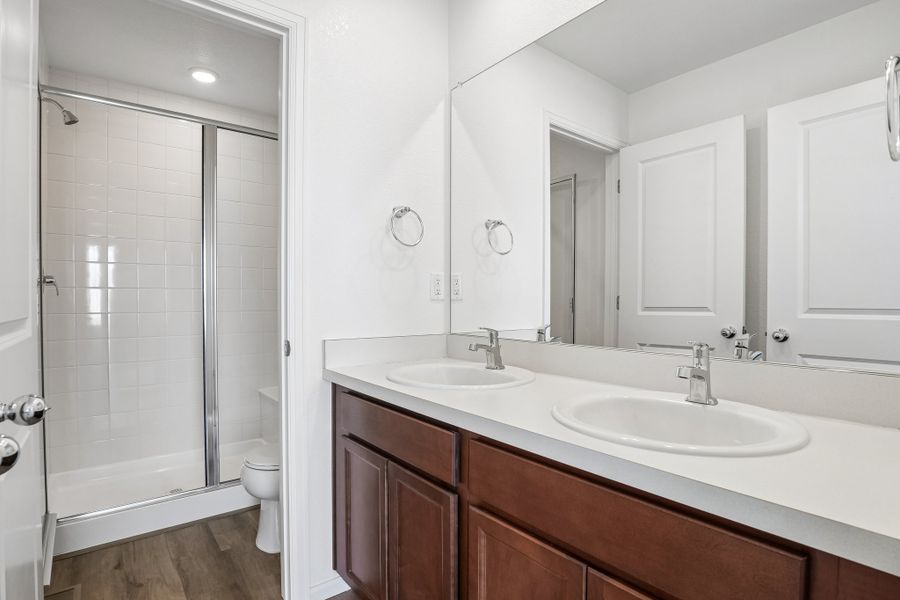 Furnished interior view inside a new home in Windler, Aurora (Image 8).