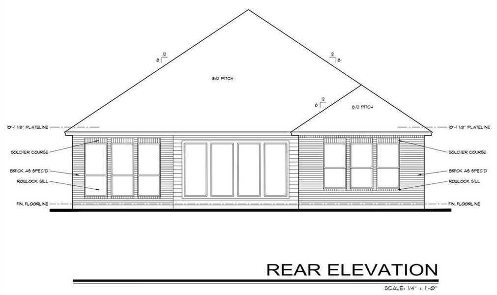 The back elevation and design of the home may vary. The rendered image is for illustrative purposes only