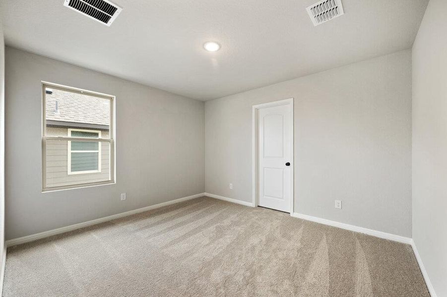 Spacious, unfurnished interior of a new home in Patterson Ranch, Georgetown (Image 34). Spacious, unfurnished interior of a new home in Patterson Ranch, Georgetown (Image 34).