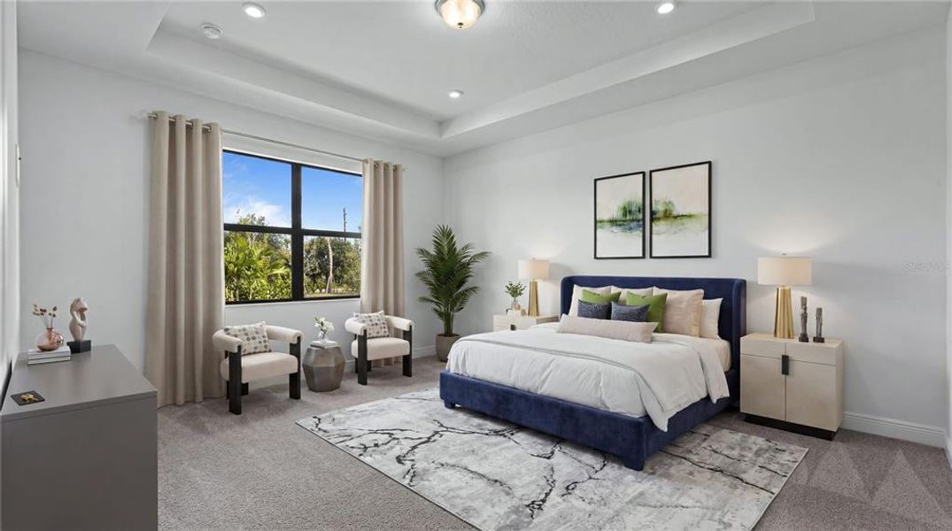 Furnished interior view inside a new home in Woodland Preserve, Parrish (Image 11).