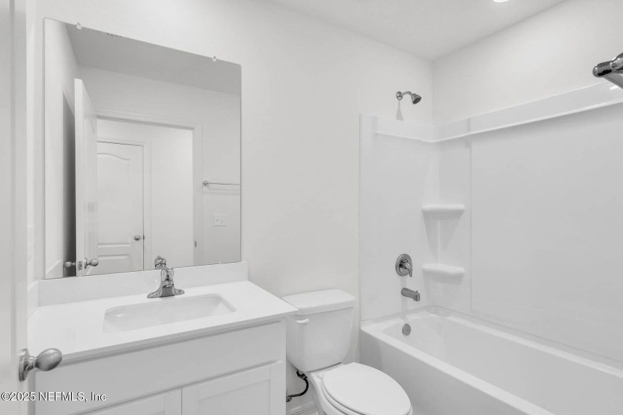 Furnished interior view inside a new home in , Jacksonville (Image 10). Furnished interior view inside a new home in , Jacksonville (Image 10).