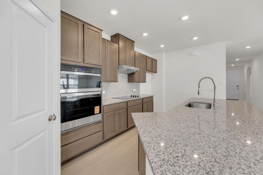 Furnished interior view inside a new home in Retreat at San Gabriel, Georgetown (Image 12).