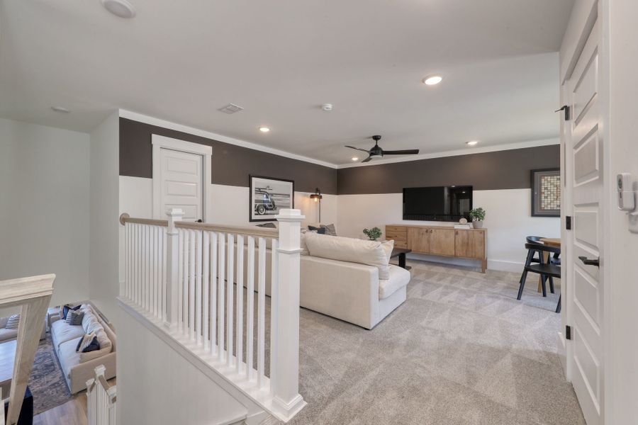 Representative furnished interior of a home built from the Vanderbilt by Pulte Homes in Indigo Bay, Myrtle Beach (Image 8).
