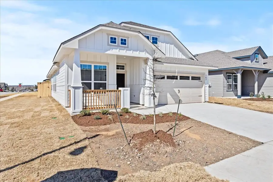 Exterior details and patio area of a home in Trace, San Marcos (Image 4).