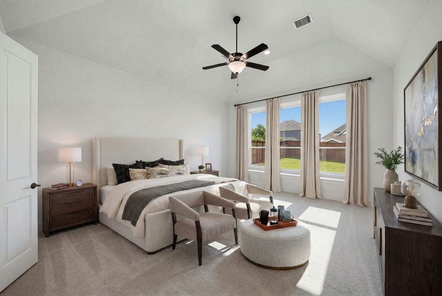 Furnished interior view inside a new home in Inspiration - Paradise Village, Lucas (Image 17). Furnished interior view inside a new home in Inspiration - Paradise Village, Lucas (Image 17).