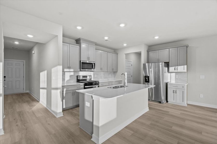 Furnished interior view inside a new home in Creek Ridge - Signature Collection, Spartanburg (Image 4).