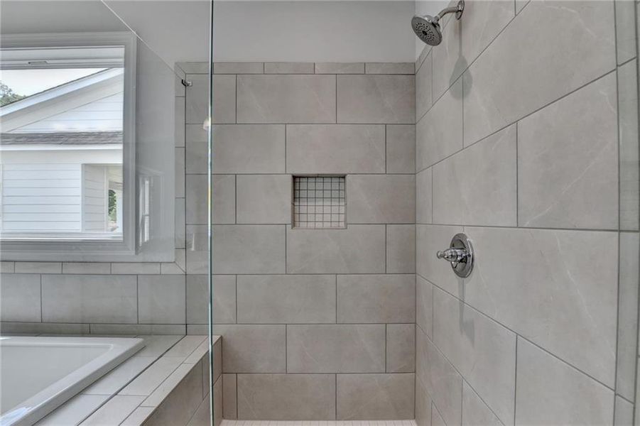 Close-up of interior finishes inside a home in , Suwanee (Image 21).