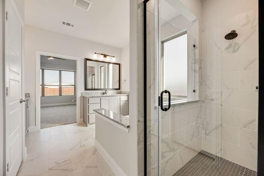 Furnished interior view inside a new home in , Pilot Point (Image 6).