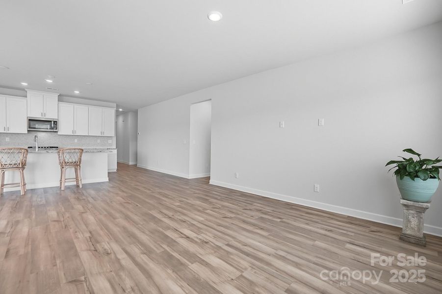 Spacious, unfurnished interior of a new home in Solena at the Vineyards II, Charlotte (Image 38). Spacious, unfurnished interior of a new home in Solena at the Vineyards II, Charlotte (Image 38).