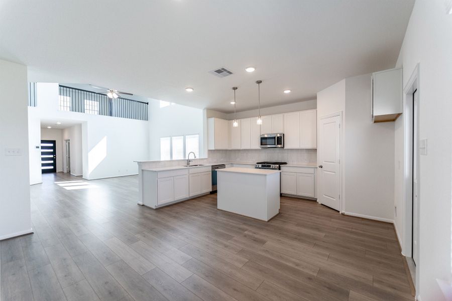 Furnished interior view inside a new home in Emberly, Beasley (Image 4).