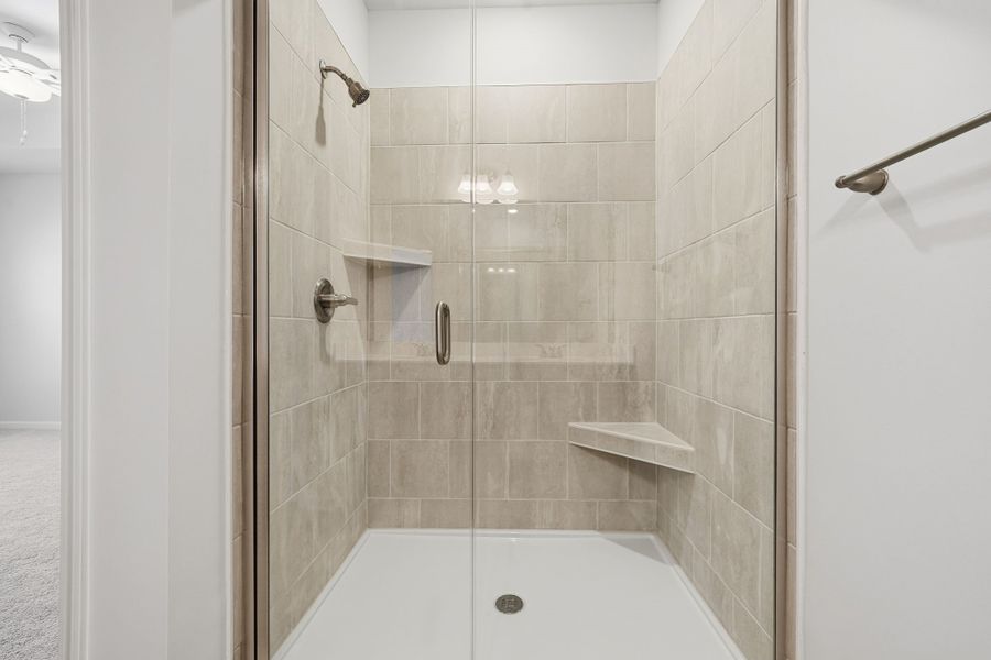 Close-up of interior finishes inside a home in Lakeview Village, Charlotte (Image 13).