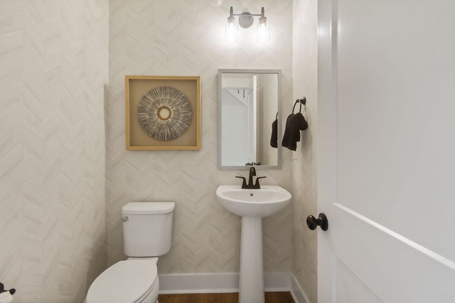 Furnished interior view inside a new home in Parkers Summit, Greer (Image 24).