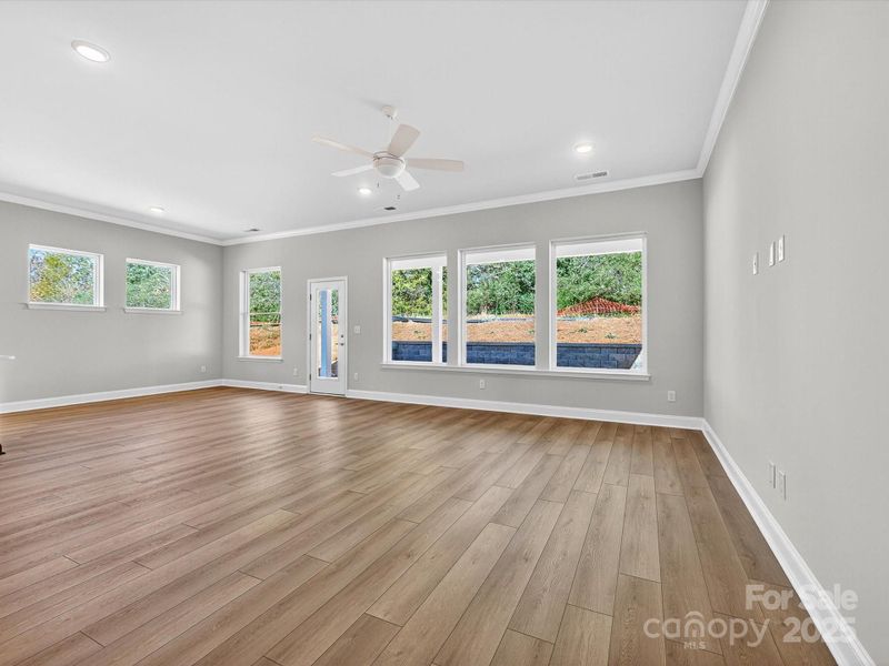 Spacious, unfurnished interior of a new home in Whitley Preserve – Enclave Collection, Mint Hill (Image 15).