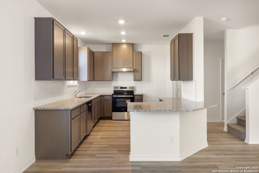 Furnished interior view inside a new home in , San Antonio (Image 5).