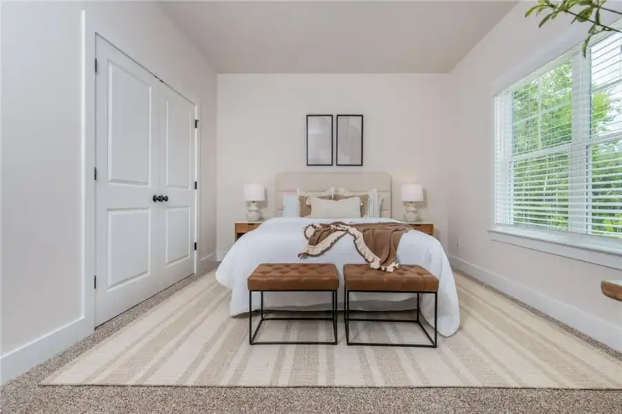 Furnished interior view inside a new home in , Flowery Branch (Image 12).