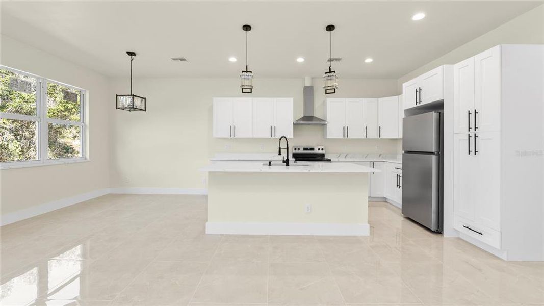 Furnished interior view inside a new home in , Punta Gorda (Image 11).