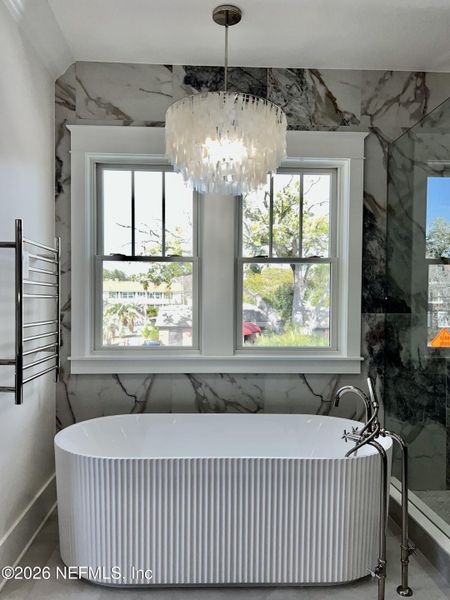 Furnished interior view inside a new home in , Jacksonville (Image 63).