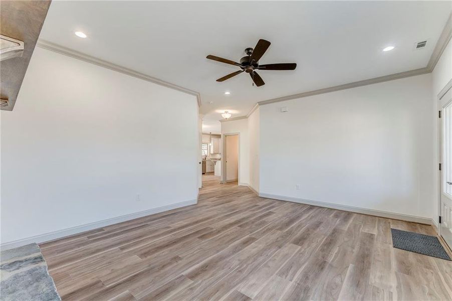 Spacious, unfurnished interior of a new home in , Rome (Image 52). Spacious, unfurnished interior of a new home in , Rome (Image 52).