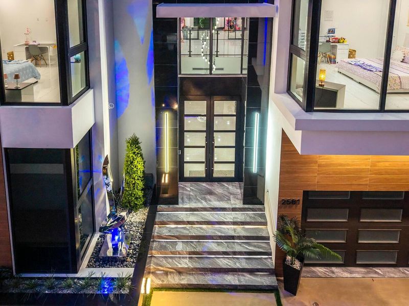 Exterior details and patio area of a home in , Lighthouse Point (Image 4).