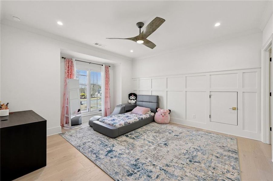 Furnished interior view inside a new home in , Suwanee (Image 58).