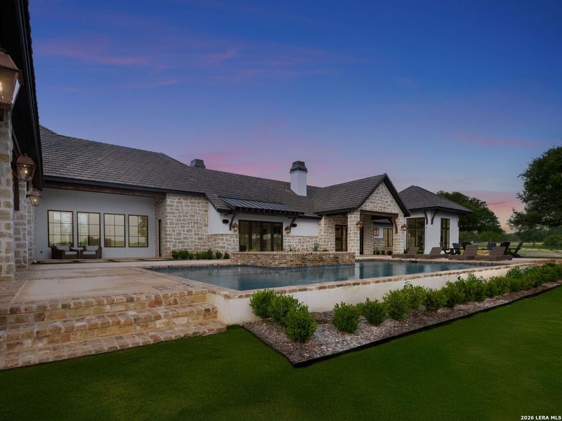 Exterior details and patio area of a home in , Boerne (Image 3).