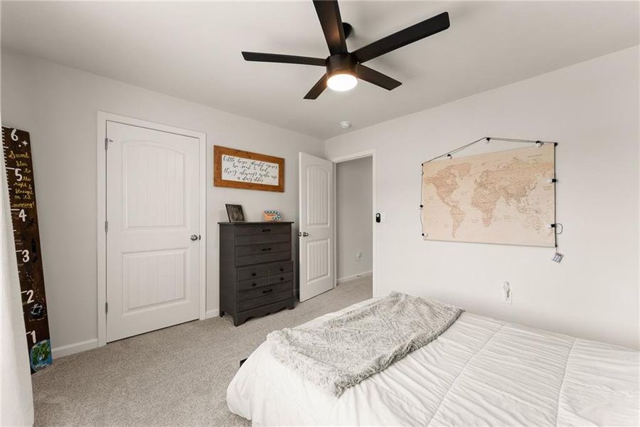 Furnished interior view inside a new home in , Dawsonville (Image 4).