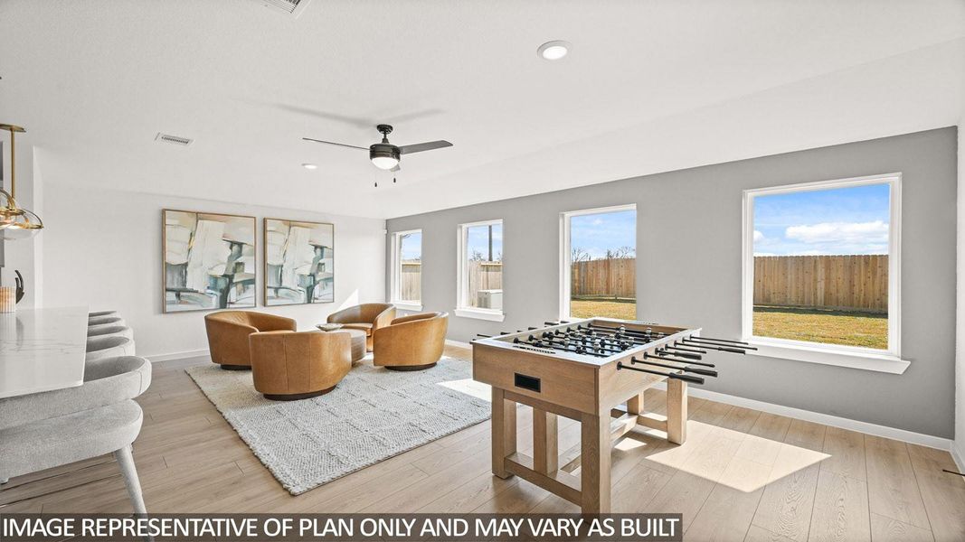 Furnished interior view inside a new home in Riverside Estates, Mont Belvieu (Image 7).