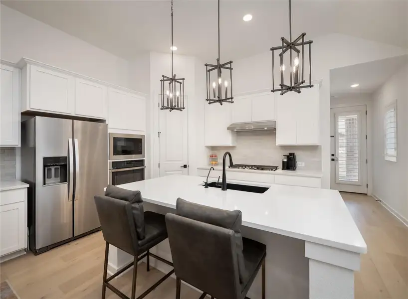 Furnished interior view inside a new home in , Lago Vista (Image 6). Furnished interior view inside a new home in , Lago Vista (Image 6).