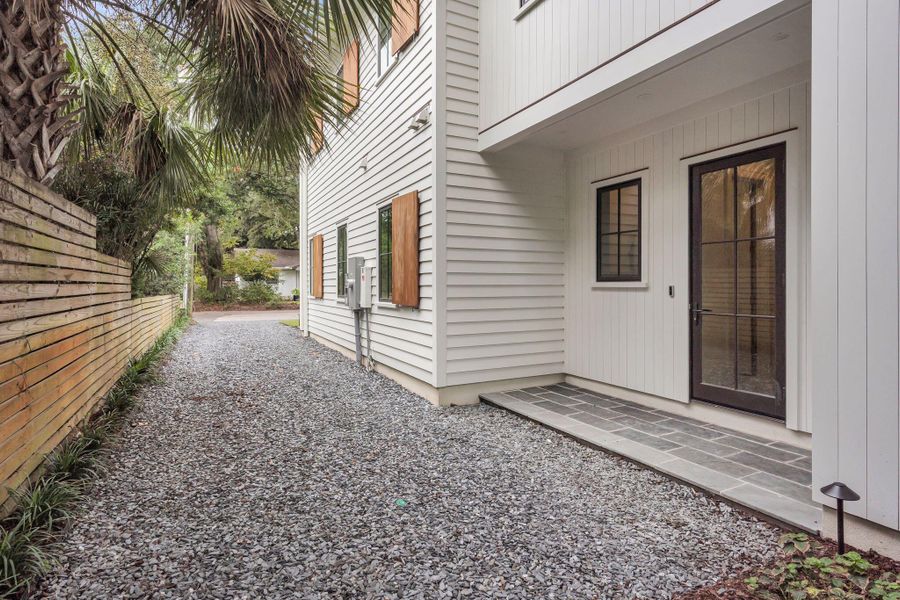 Exterior details and patio area of a home in , Mount Pleasant (Image 28).