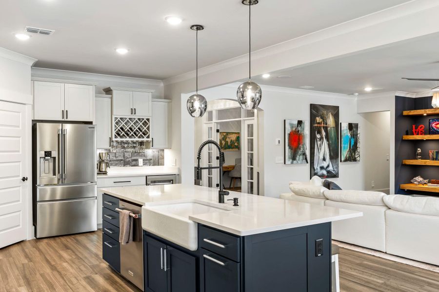Furnished interior view inside a new home in , Johns Island (Image 7).