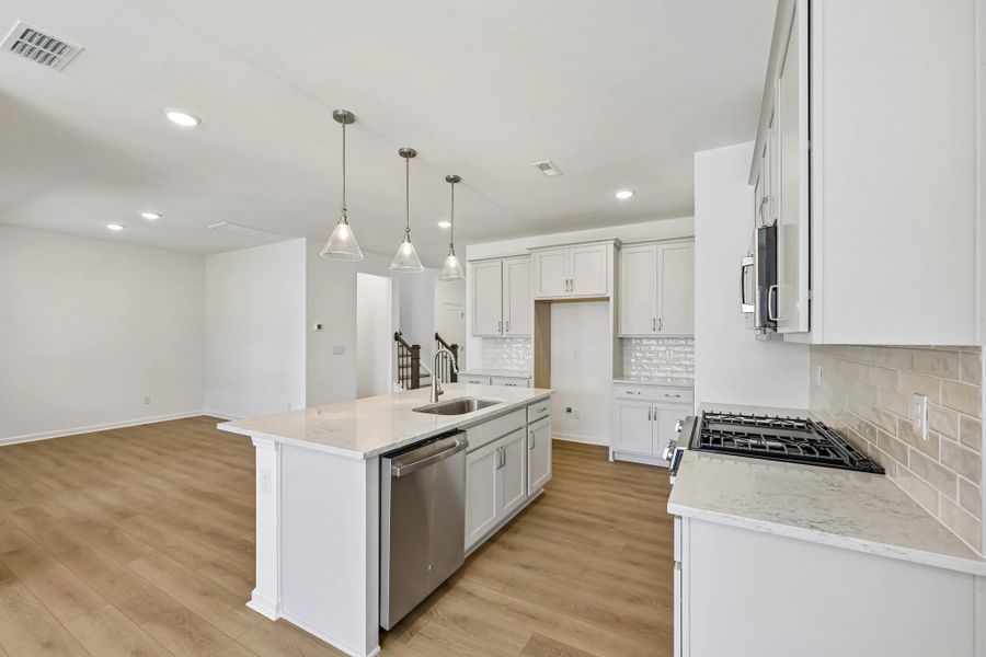 Furnished interior view inside a new home in Rowland's Grant, Fuquay Varina (Image 6).