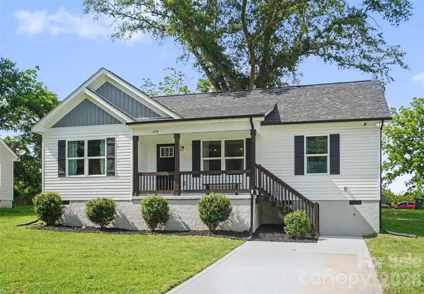 Front exterior of a new home in , Lancaster, SC, highlighting curb appeal (Image 1). Front exterior of a new home in , Lancaster, SC, highlighting curb appeal (Image 1).