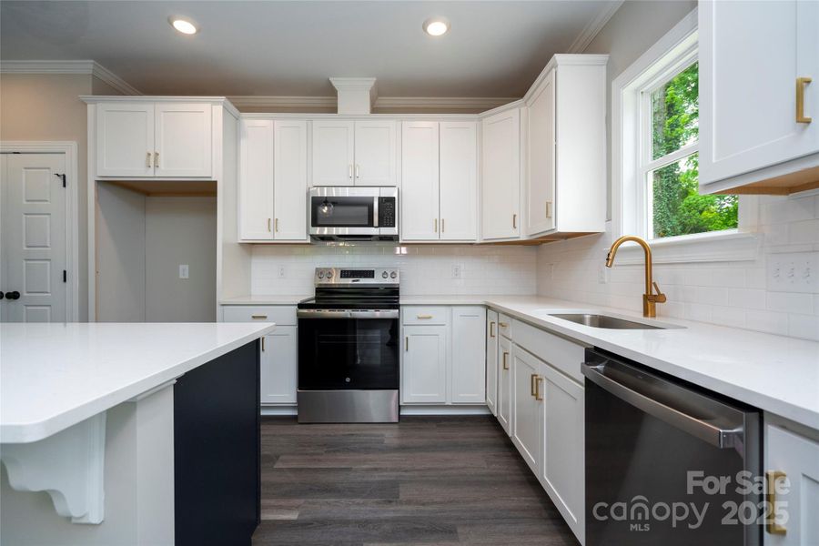Furnished interior view inside a new home in , Charlotte (Image 5). Furnished interior view inside a new home in , Charlotte (Image 5).