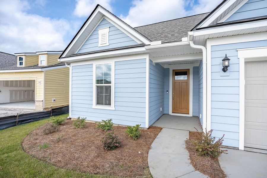 Exterior details and patio area of a home in Del Webb Charleston at Nexton, Summerville (Image 29). Exterior details and patio area of a home in Del Webb Charleston at Nexton, Summerville (Image 29).
