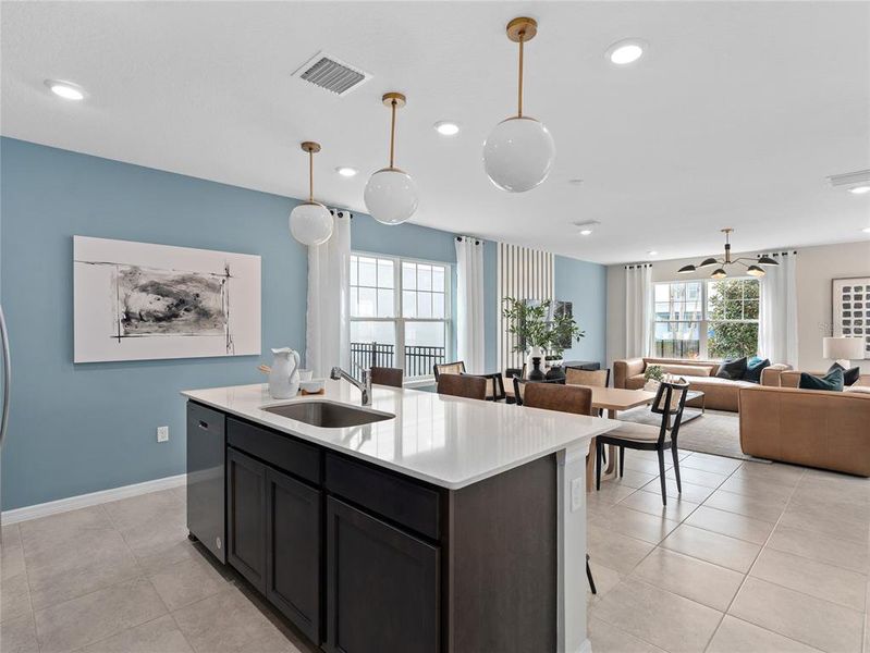 Model Home Design Only. Pictures and furnishings are for illustrative purposes only. Elevations, colors and options may vary. Furniture is for model home staging only.? Model Home Design Only. Pictures and furnishings are for illustrative purposes only. Elevations, colors and options may vary. Furniture is for model home staging only.?