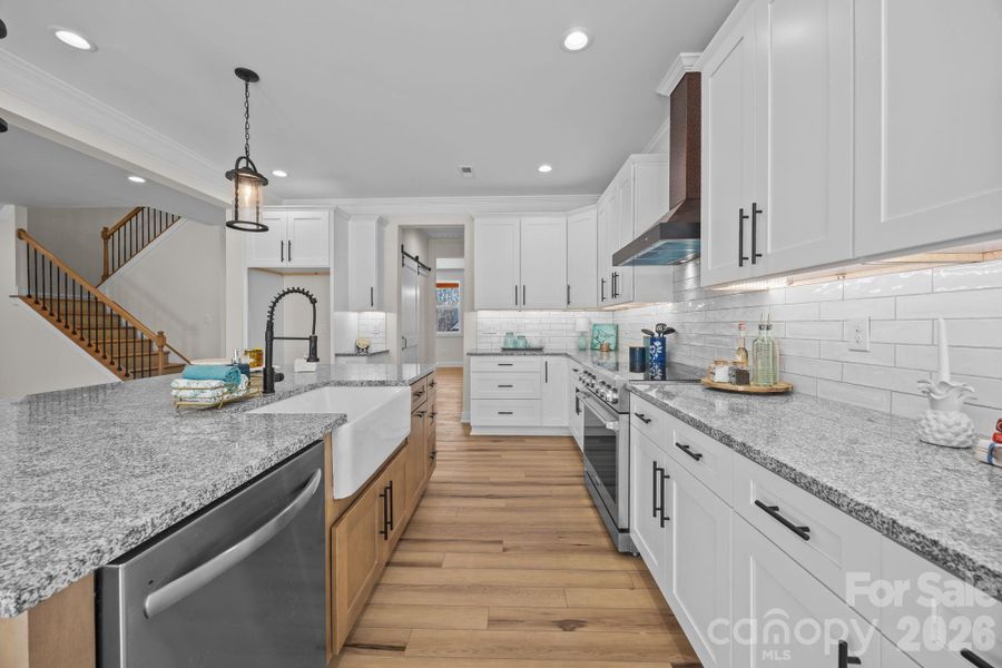 Furnished interior view inside a new home in , Salisbury (Image 10).