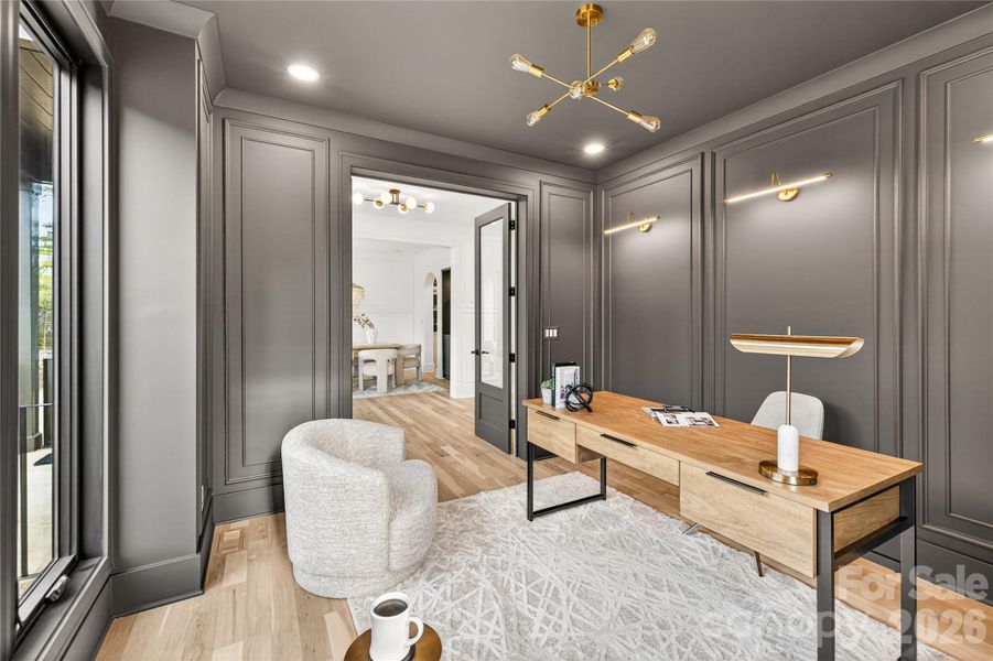 Furnished interior view inside a new home in , Lancaster (Image 4).