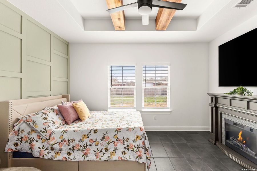 Furnished interior view inside a new home in , Elmendorf (Image 22).