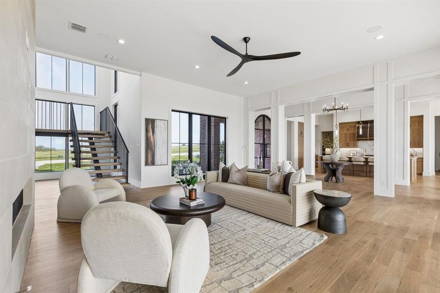 Furnished interior view inside a new home in , Weatherford (Image 35). Furnished interior view inside a new home in , Weatherford (Image 35).