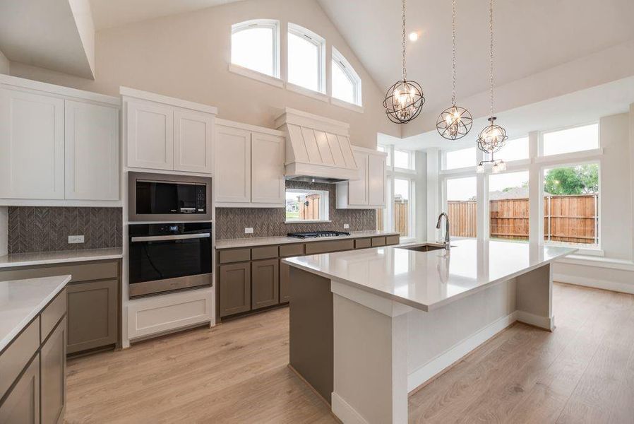 Furnished interior view inside a new home in Grand Estates of Anna, Anna (Image 15).