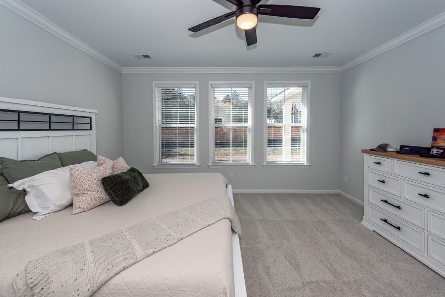 Furnished interior view inside a new home in High Point at Foxbank, Moncks Corner (Image 17).